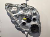 Rear door window regulator with motor