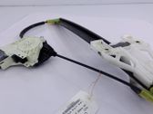 Rear door window regulator with motor