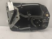 Rear door window regulator with motor