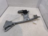 Rear door window regulator with motor