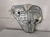 Rear door window regulator with motor
