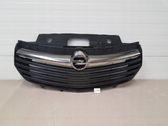 Front bumper upper radiator grill