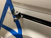 Sliding door middle roller runner