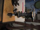 Rear shock absorber with coil spring