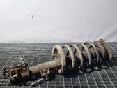 Front shock absorber with coil spring