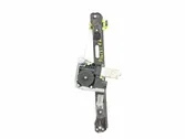 Rear door window regulator with motor