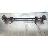 Rear axle beam with reductor