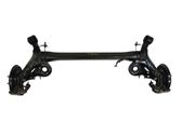 Rear axle beam with reductor