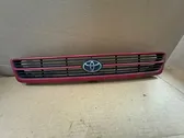 Front bumper upper radiator grill