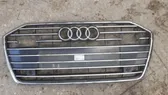 Front bumper upper radiator grill