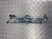 Front wiper linkage and motor