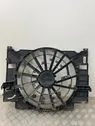 Radiator cooling fan shroud