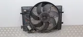 Radiator cooling fan shroud