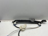 Rear window lifting mechanism without motor