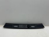 Trunk door license plate light bar