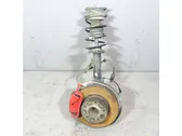 Front shock absorber with coil spring