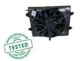 Radiator cooling fan shroud