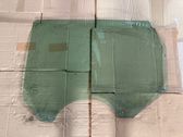 Rear door window glass