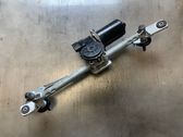 Tringlerie et moteur d'essuie-glace avant