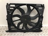 Radiator cooling fan shroud