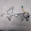 Rear door window regulator with motor