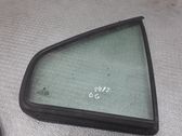 Rear vent window glass