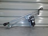 Front wiper linkage and motor