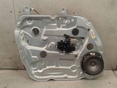 Front door window regulator with motor