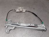 Rear window lifting mechanism without motor
