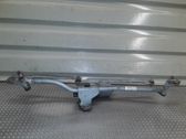Front wiper linkage and motor