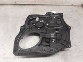 Rear door window regulator with motor