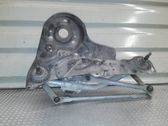 Front wiper linkage and motor