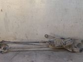 Front wiper linkage and motor