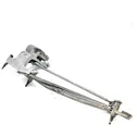 Front wiper linkage and motor