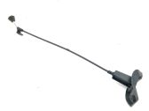 Fuel cap flap release cable