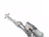 Front wiper linkage and motor