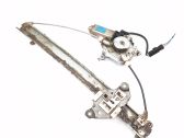 Rear door window regulator with motor
