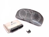 Engine ECU kit and lock set