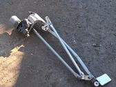 Front wiper linkage and motor