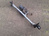 Front wiper linkage and motor