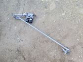 Front wiper linkage and motor
