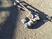 Front wiper linkage and motor