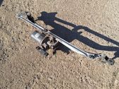 Front wiper linkage and motor