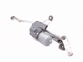 Front wiper linkage and motor