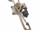 Front wiper linkage and motor