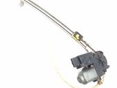 Rear door window regulator with motor