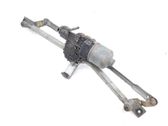 Front wiper linkage and motor