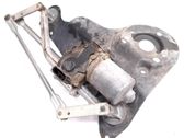 Front wiper linkage and motor