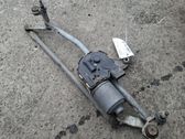 Front wiper linkage and motor