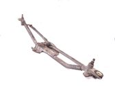 Front wiper linkage and motor